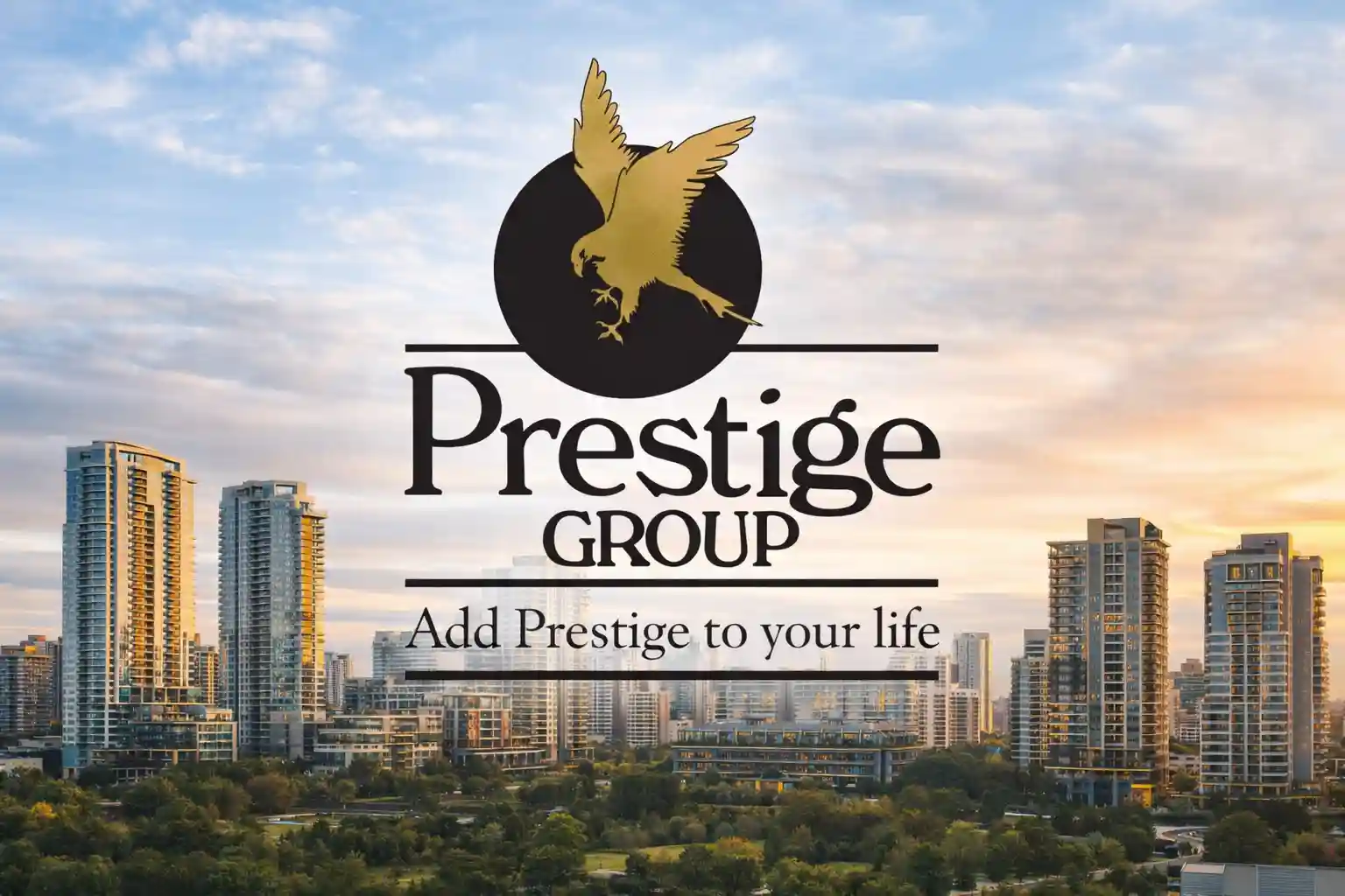 Prestige Group logo - developer of Prestige Huyilalu, Mysore